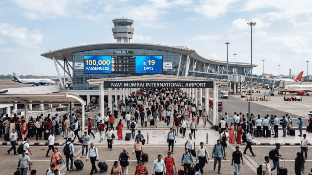 Jet Launch: Navi Mumbai Airport