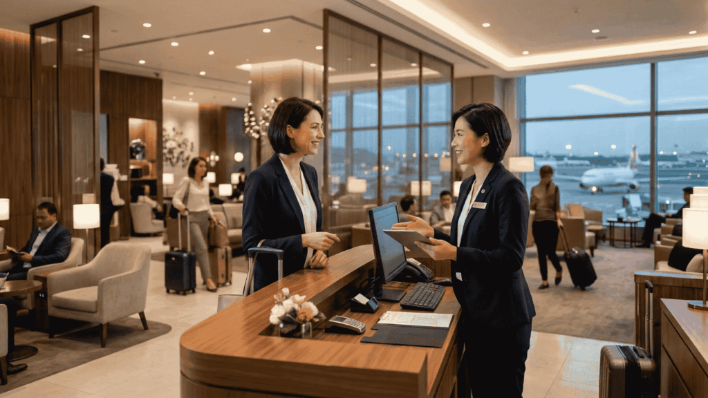 Become an Airport Lounge Executive