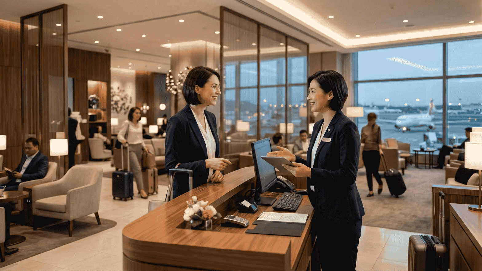 Become an Airport Lounge Executive