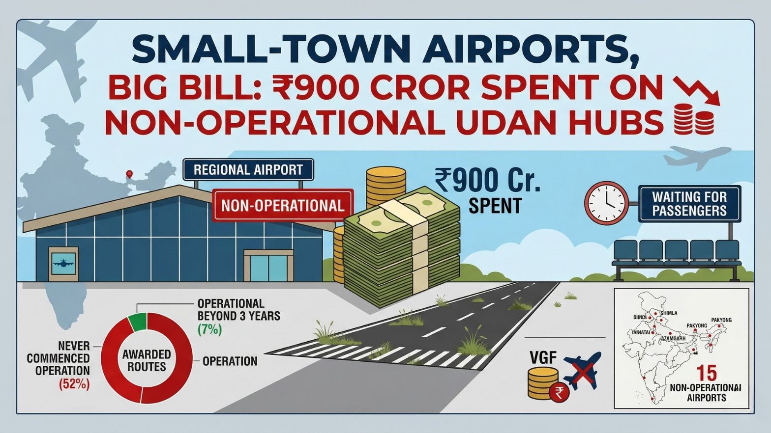 Small-Town Airports, Big Bill