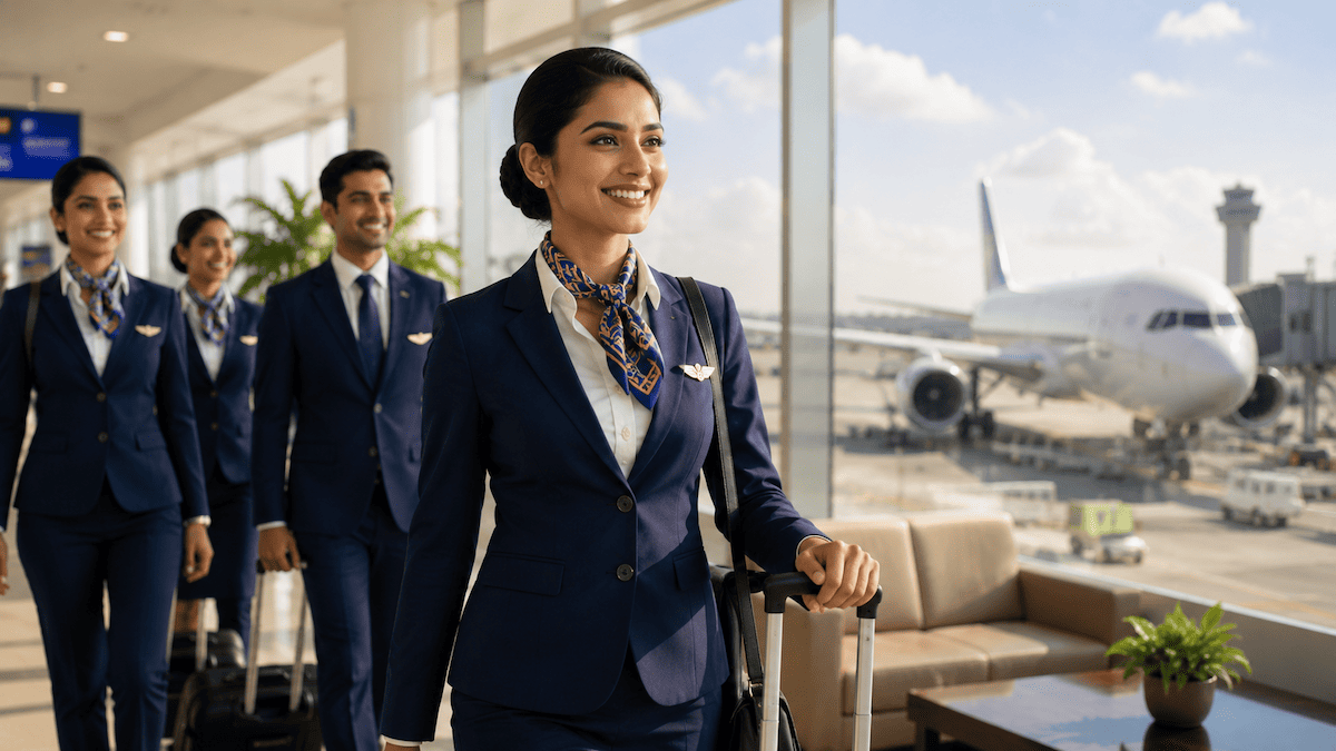 Hospitality Students for Cabin Crew Jobs