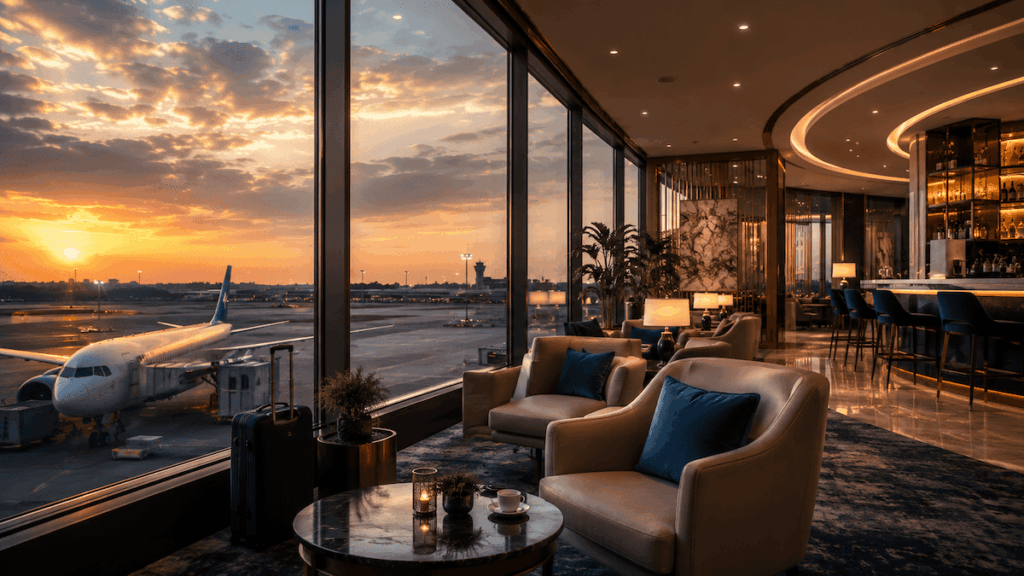 airport lounge